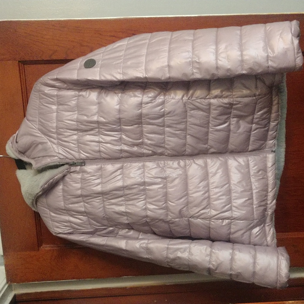 Andrew Marc reversible faux fur jacket